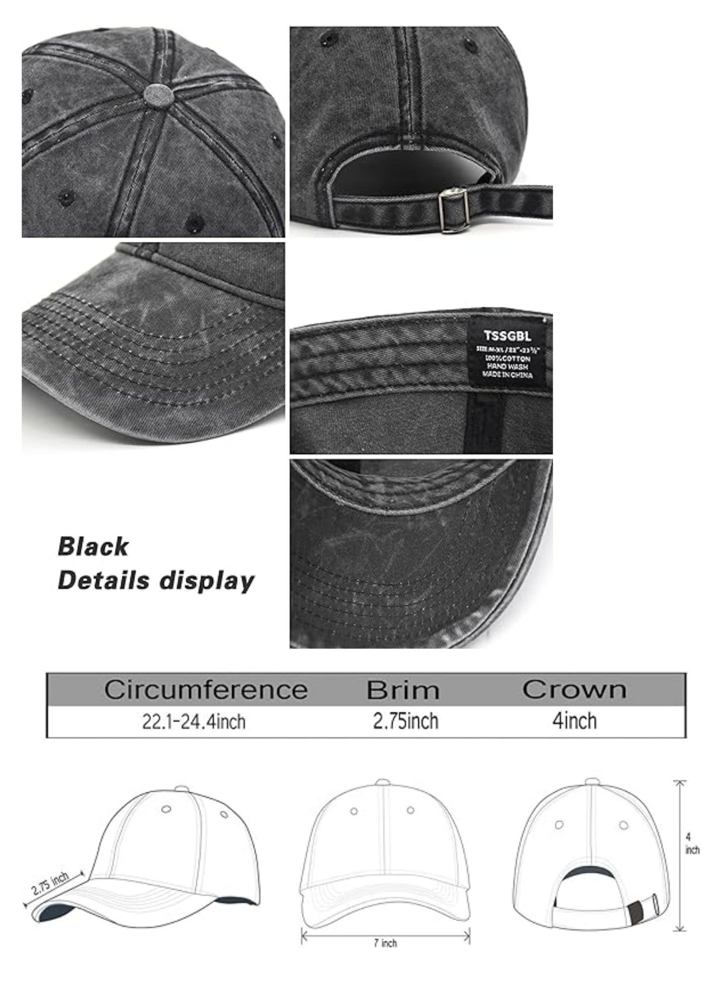 Washed Black with Dental Heart