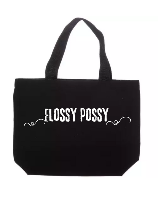 Dental Tote Bags. To show off dental profession. Flossy Possy.