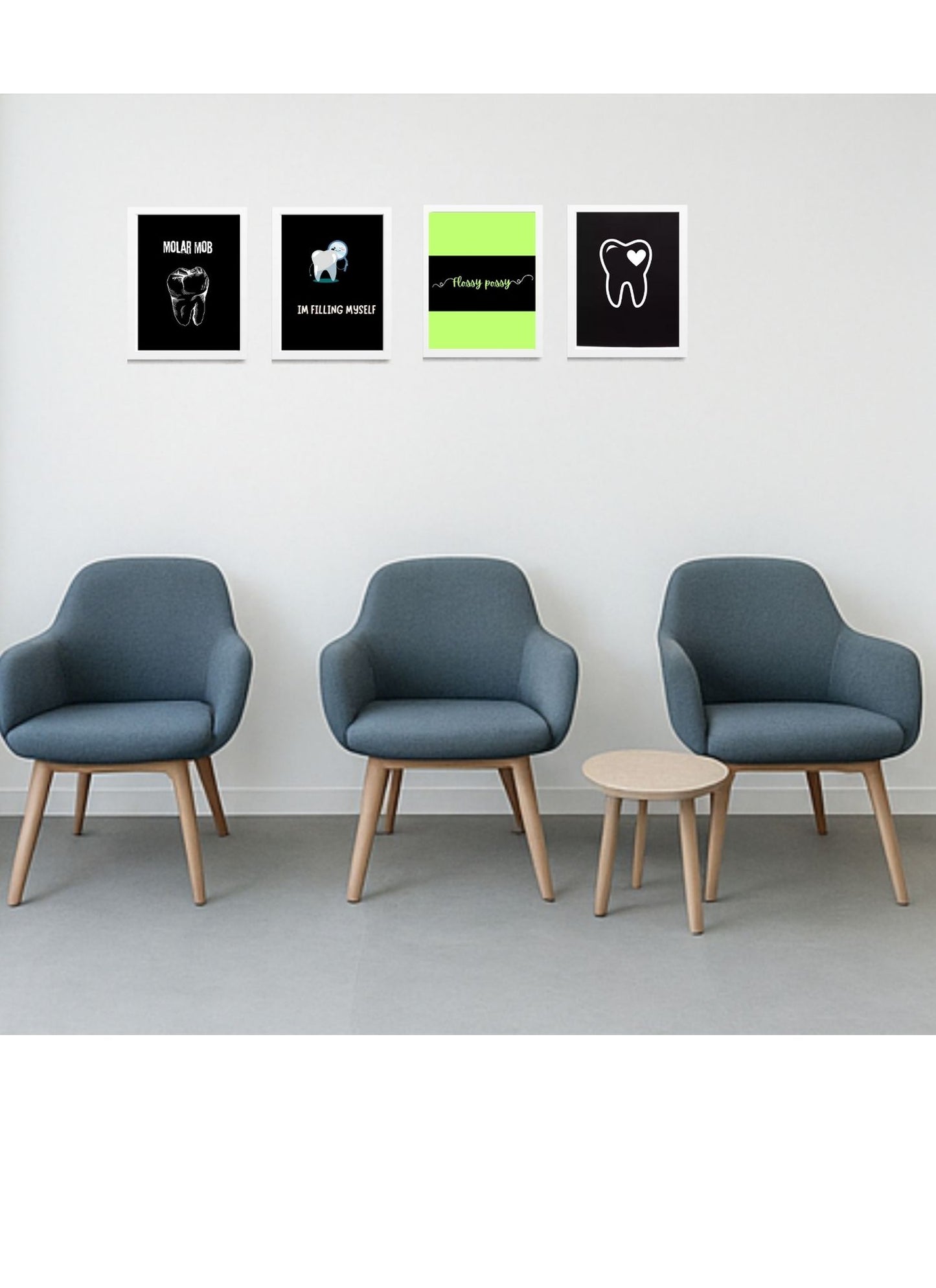 Dental Vibes 4 Pack Frame Set