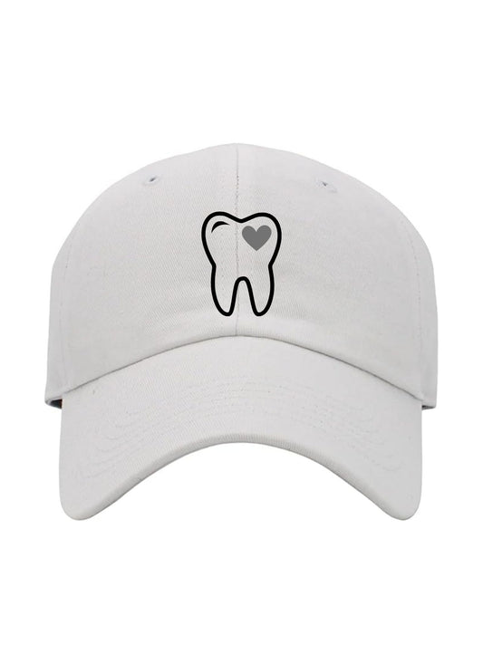 White with Dental Heart