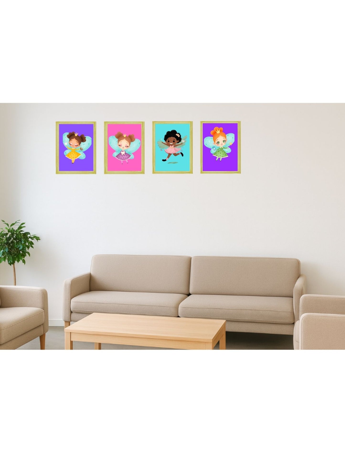 Tooth Fairy Magic Frame (4 pack)