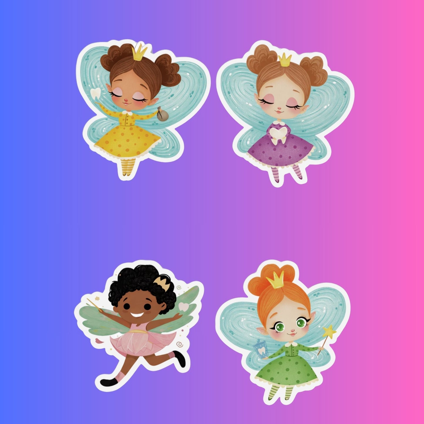 Tooth Fairy Stickers. For RDH, DDS, DA
