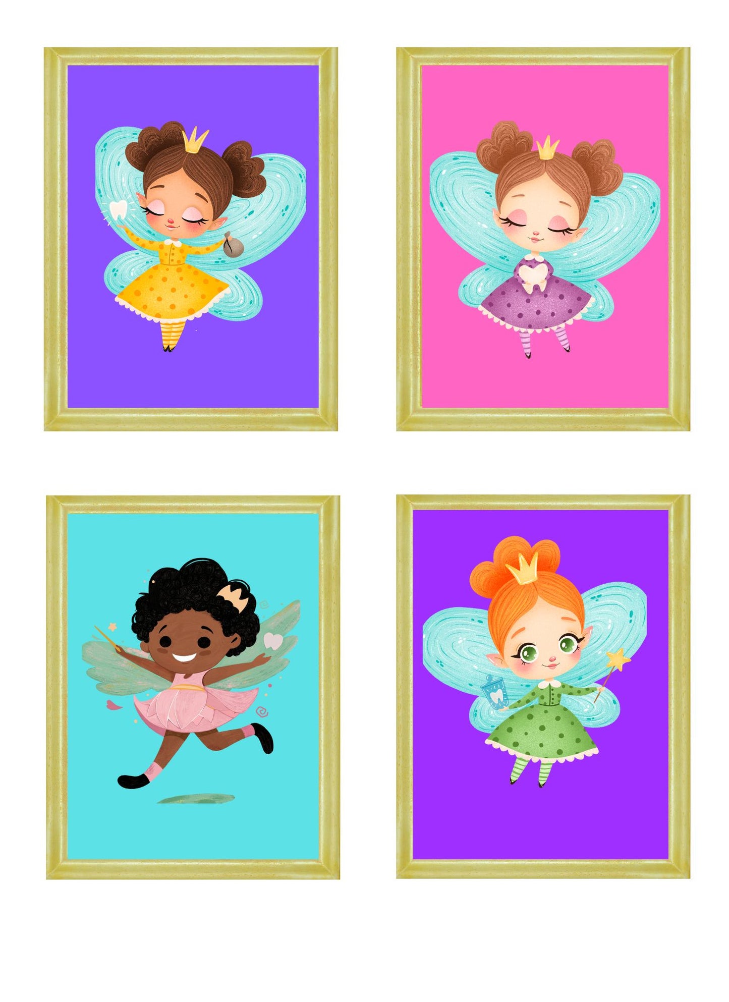 Tooth Fairy Magic Frame (4 pack)