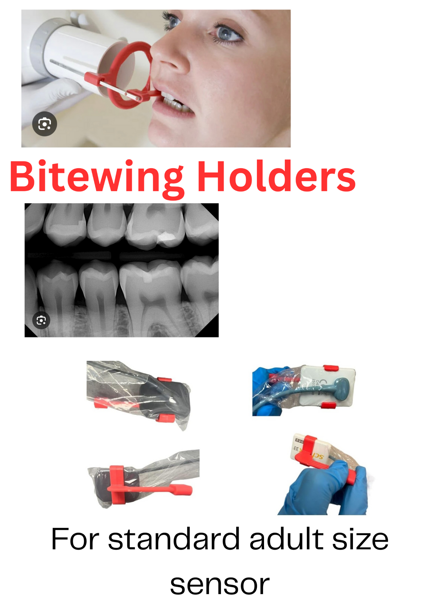 4-Pack Bitewing Holders
