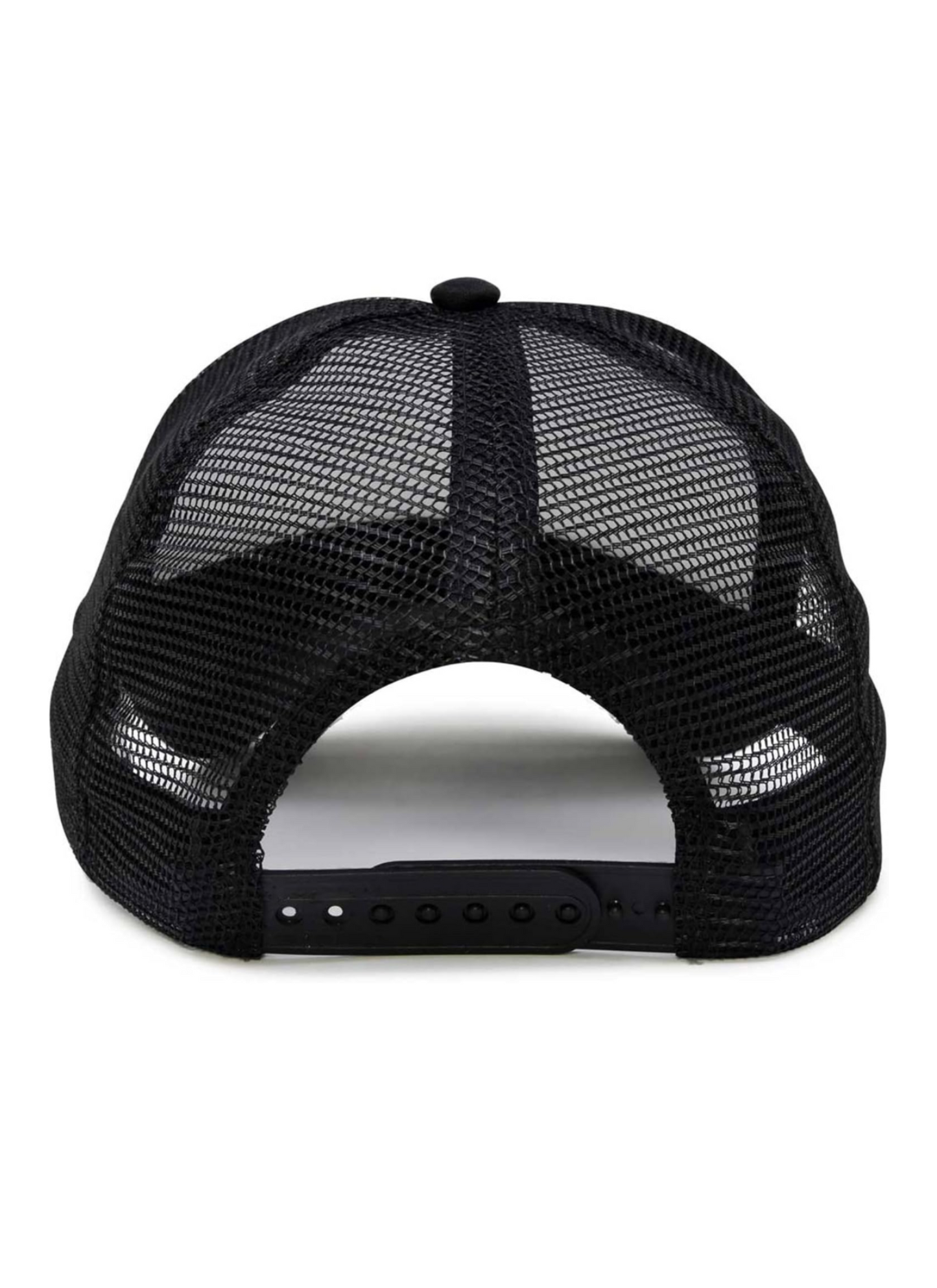 Black and white. Two Tone Trucker Hat Summer Mesh Cap with Adjustable Snapback Strap (Copy) (Copy)