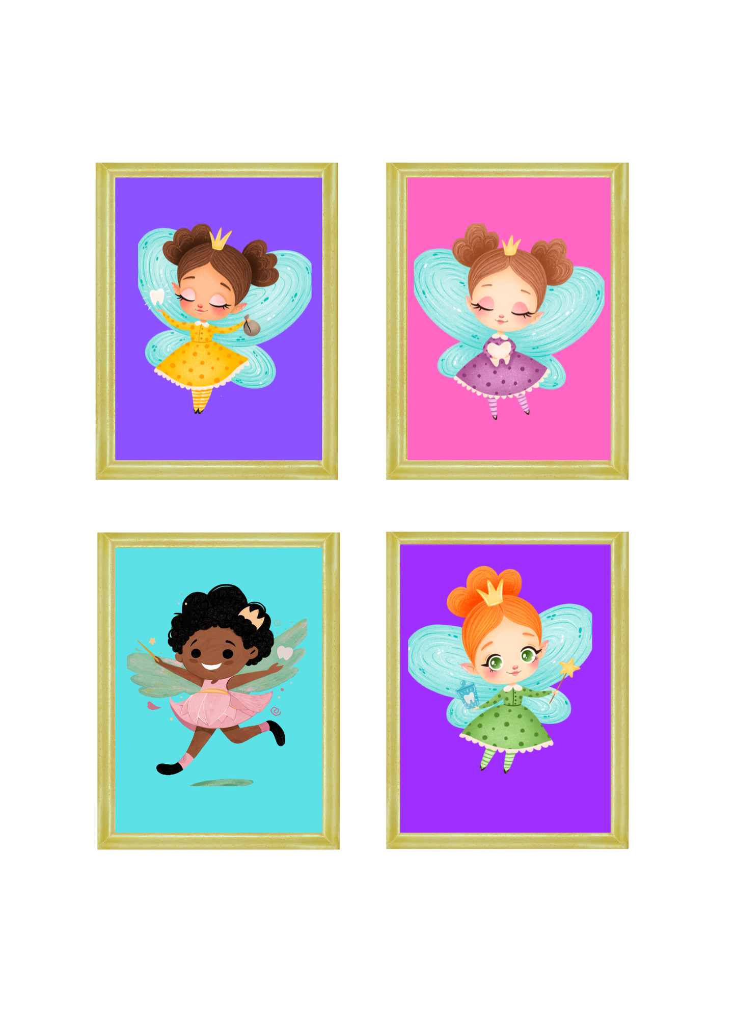 Tooth Fairy Magic Frame (4 pack)