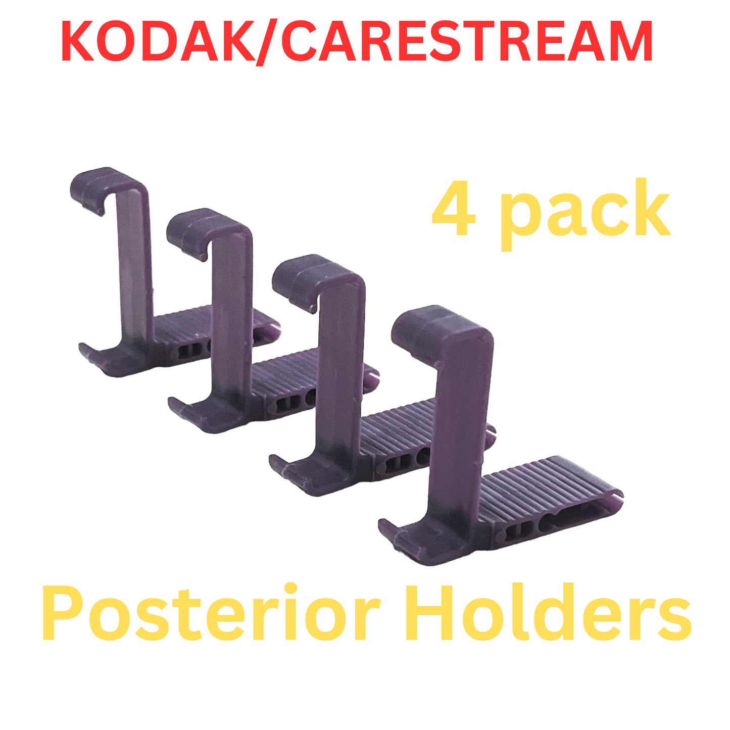 Posterior Holders 4 pack kit for KODAK/Carestream