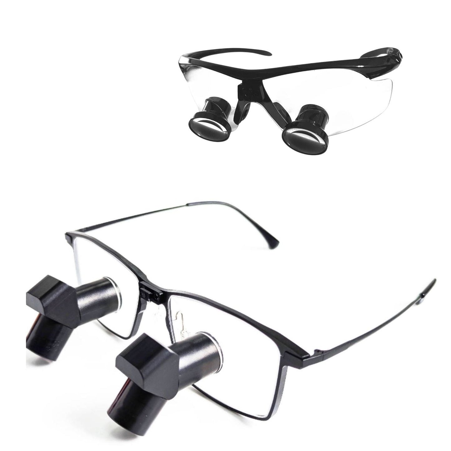 DeeTect Ergonomic loupes With Backup LOUPES! 2 Pack