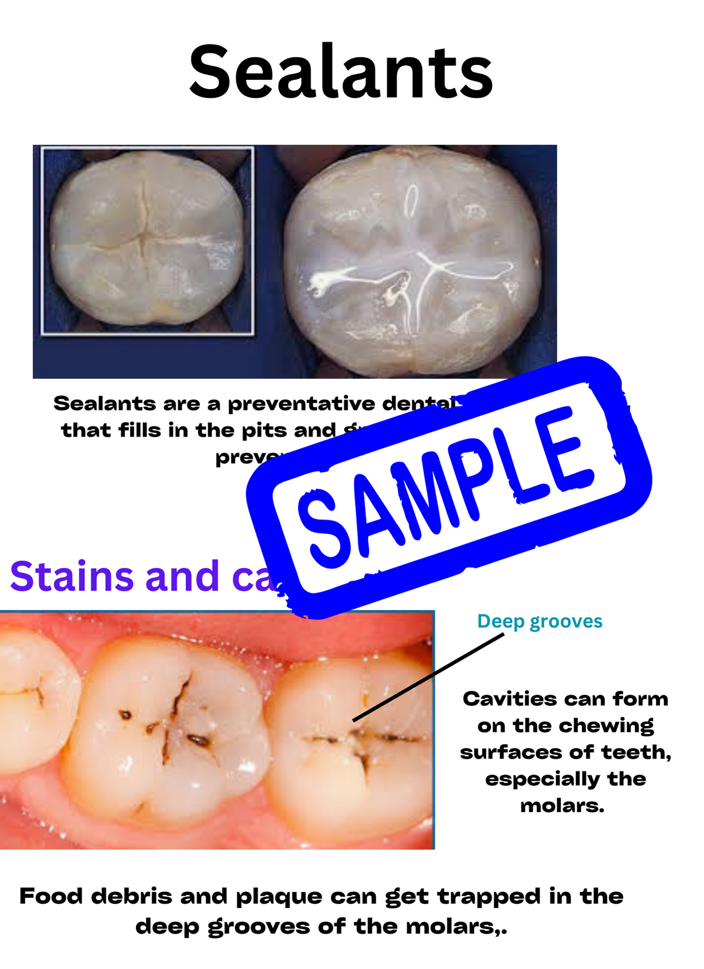 Tooth Talk HandyBook (Dental Education Catalog for patients)