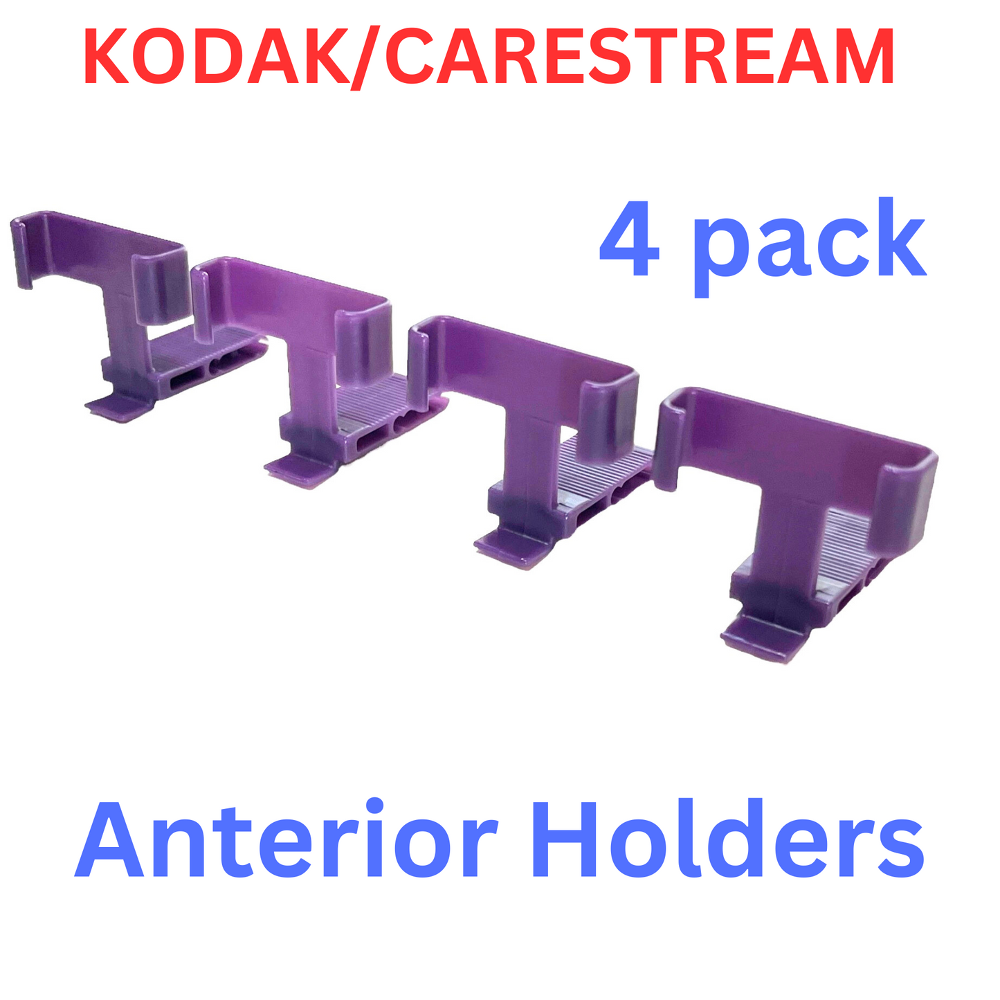 4pk Anterior Holders for KODAK/Carestream sensorl