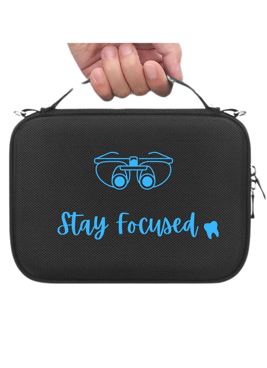 Carrying Case/Bag for Dental Loupes and accessories. Stay Focused