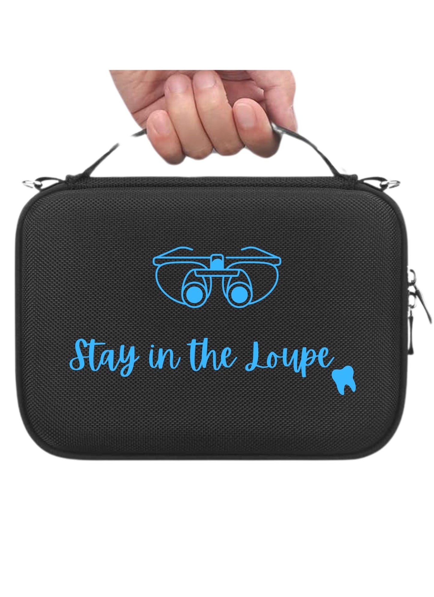 Carrying Case/Bag for Dental Loupes and accessories. Stay In the Loupe