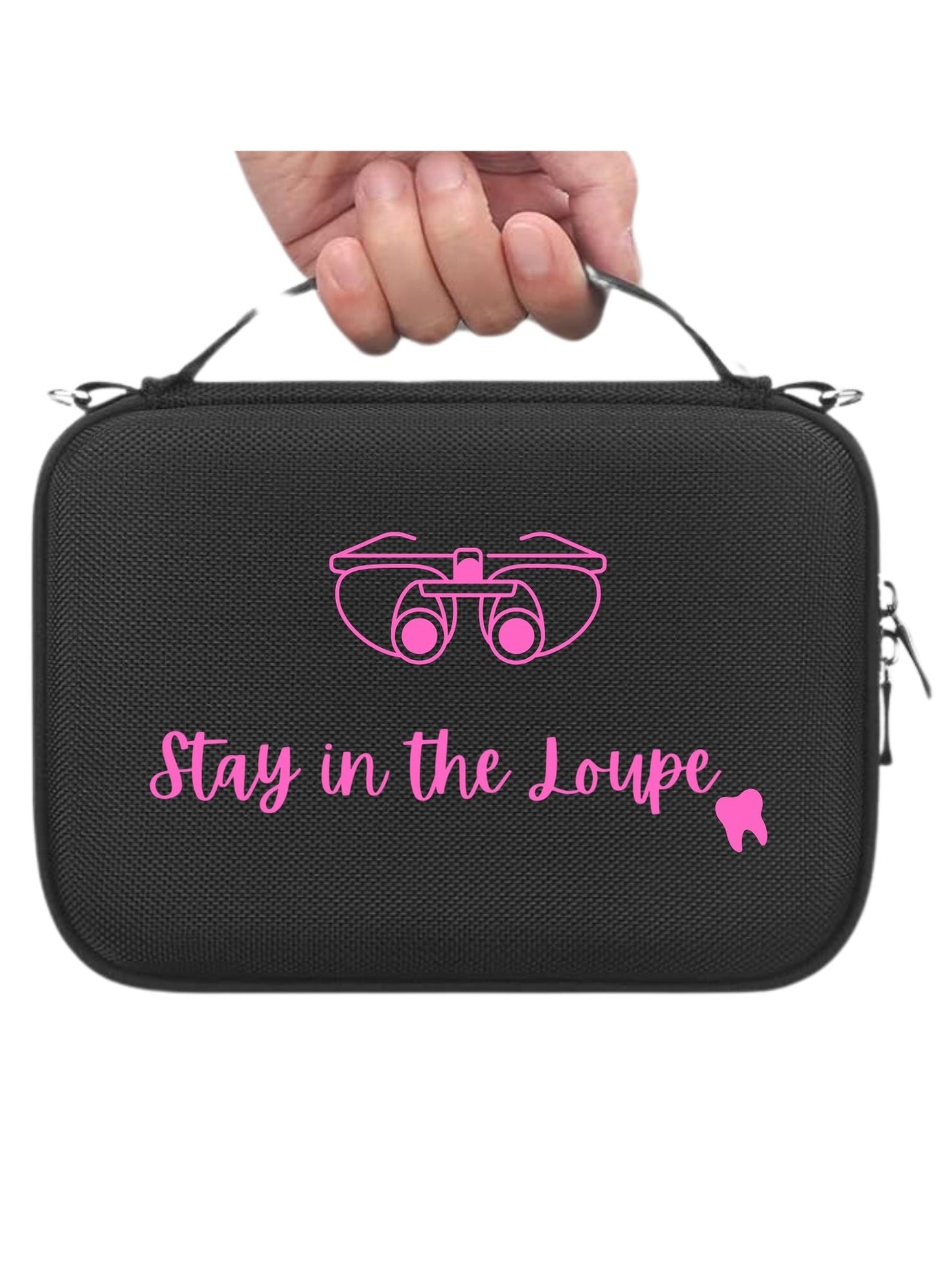 Carrying Case/Bag for Dental Loupes and accessories. Stay In the Loupe