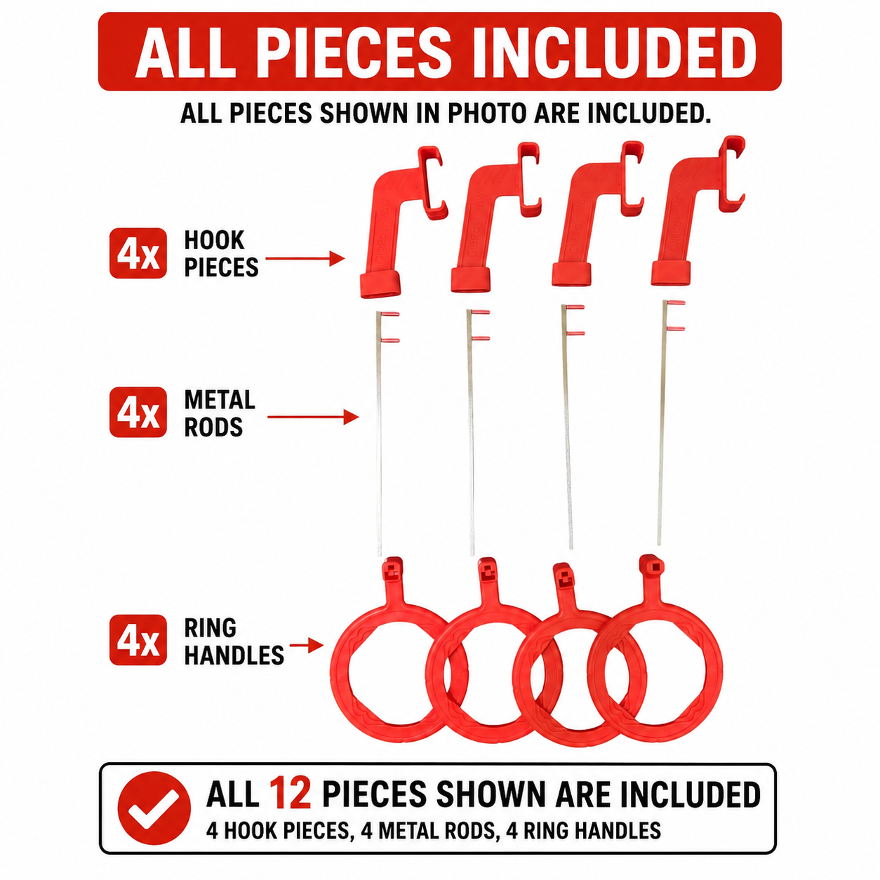 4-Pack Vertical Bitewing Set