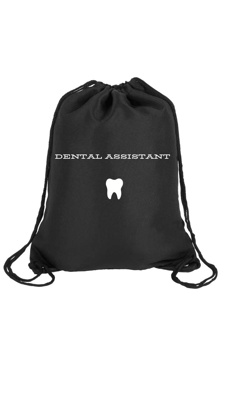 🦷 Dental Staff Drawstring Bag – Style 12