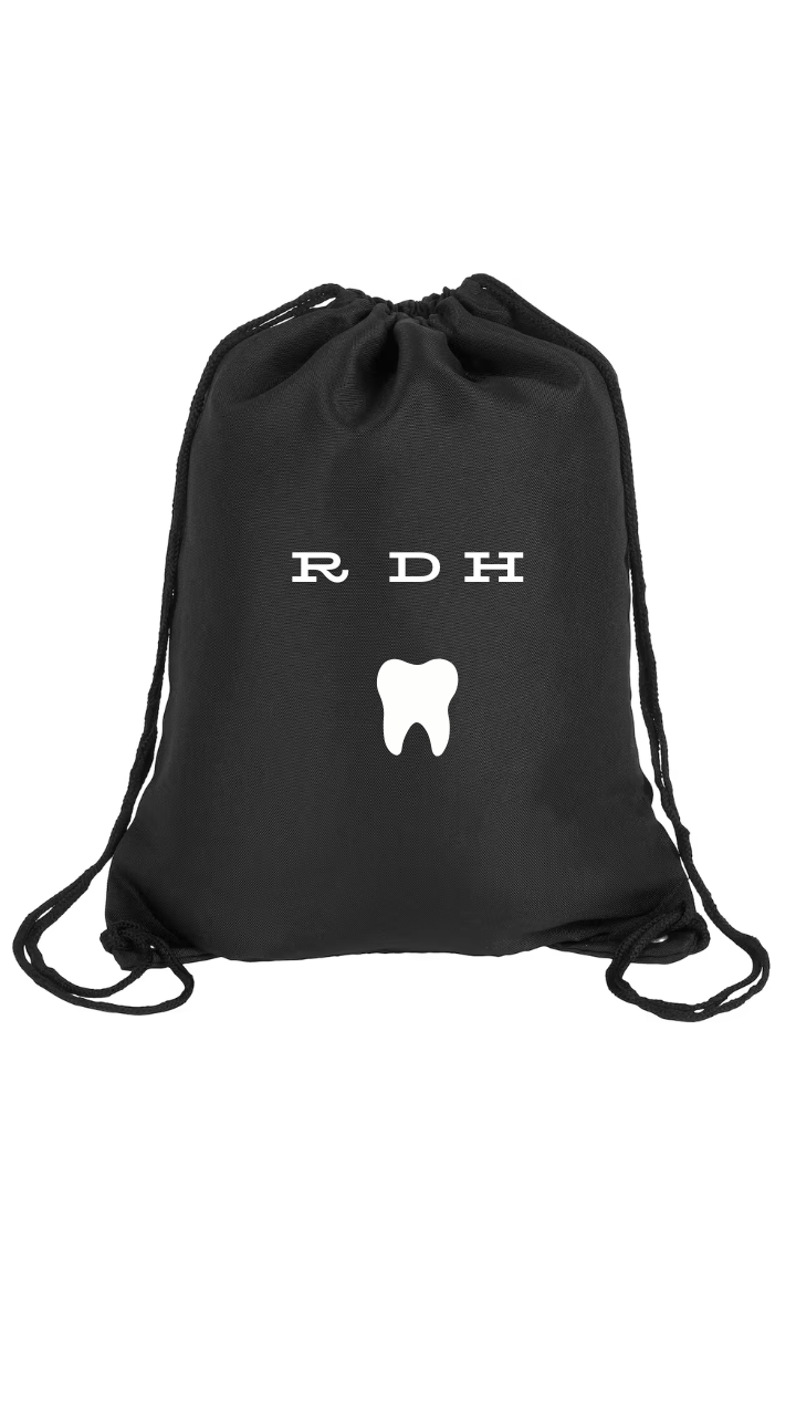 🦷 Dental Staff Drawstring Bag – Style 15