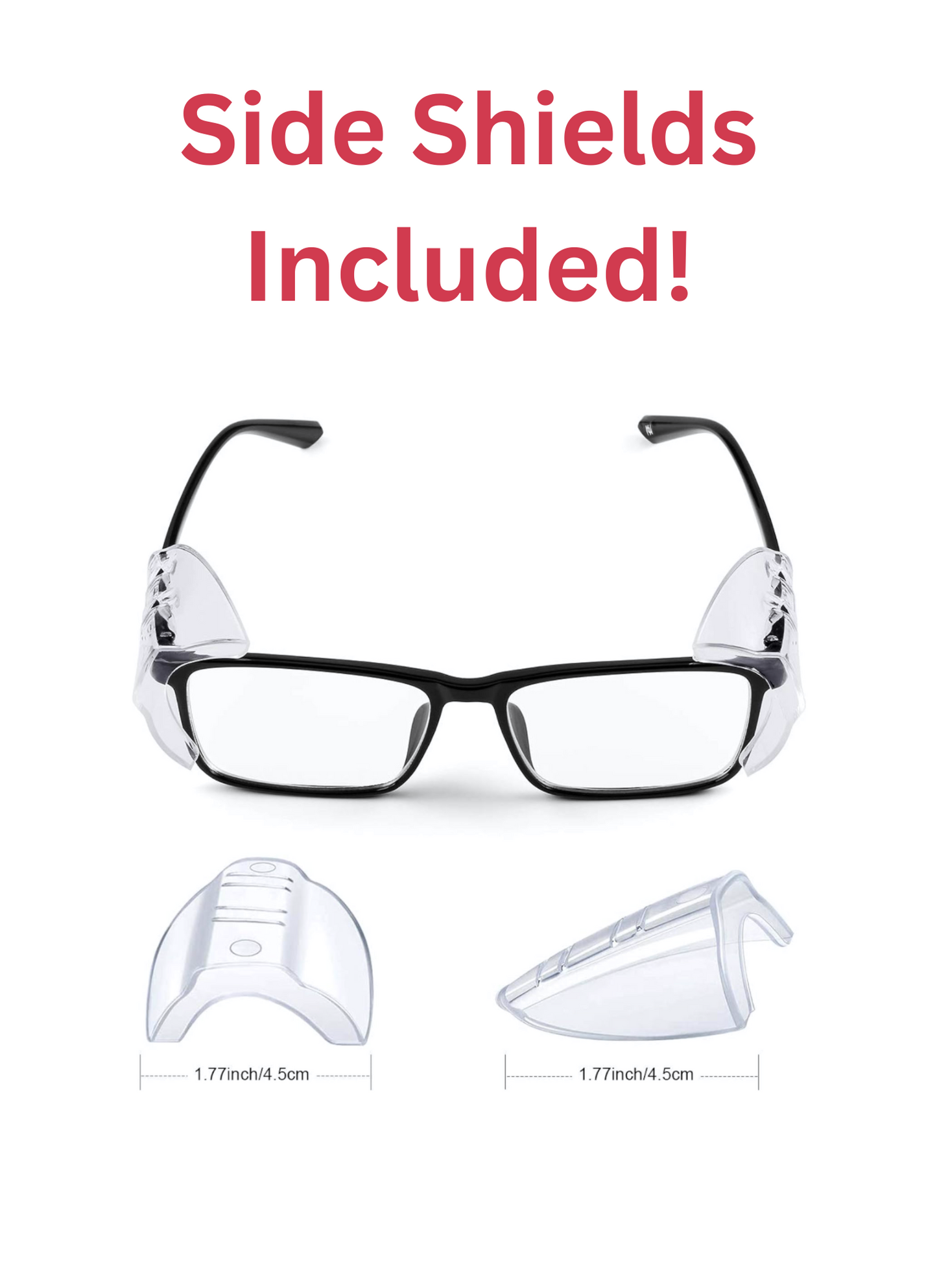 DeeTect Ergonomic loupes (Black Square Frames) With wireless headlight.